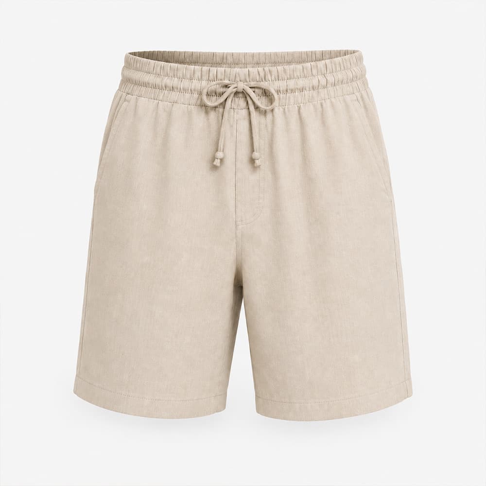 Літні лляні шорти Beige